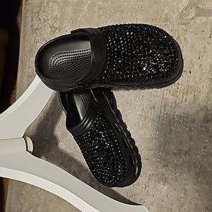 Rhinestone Mock Crocs